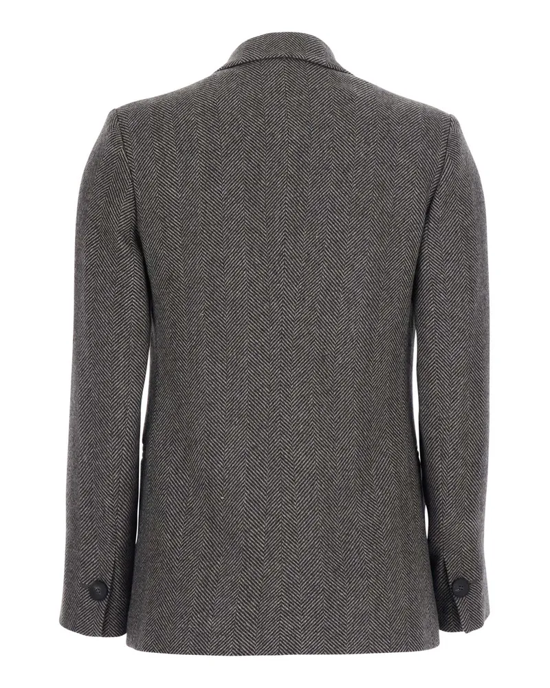 Antonelli Firenze Women's Single Breasted Gotland Blazer Brown Blazers Jacket Brown