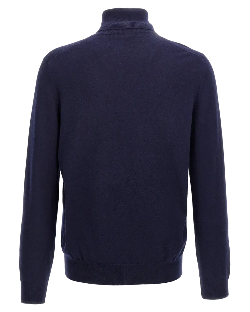 Brunello Cucinelli Men's Blue Cashmere Cardigan Clothing Blue