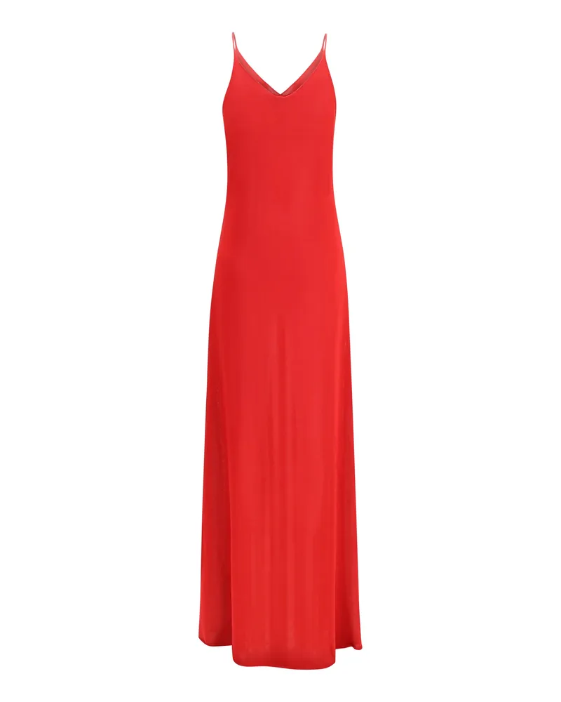 Fendi Women's Silk Dress Rosso Red