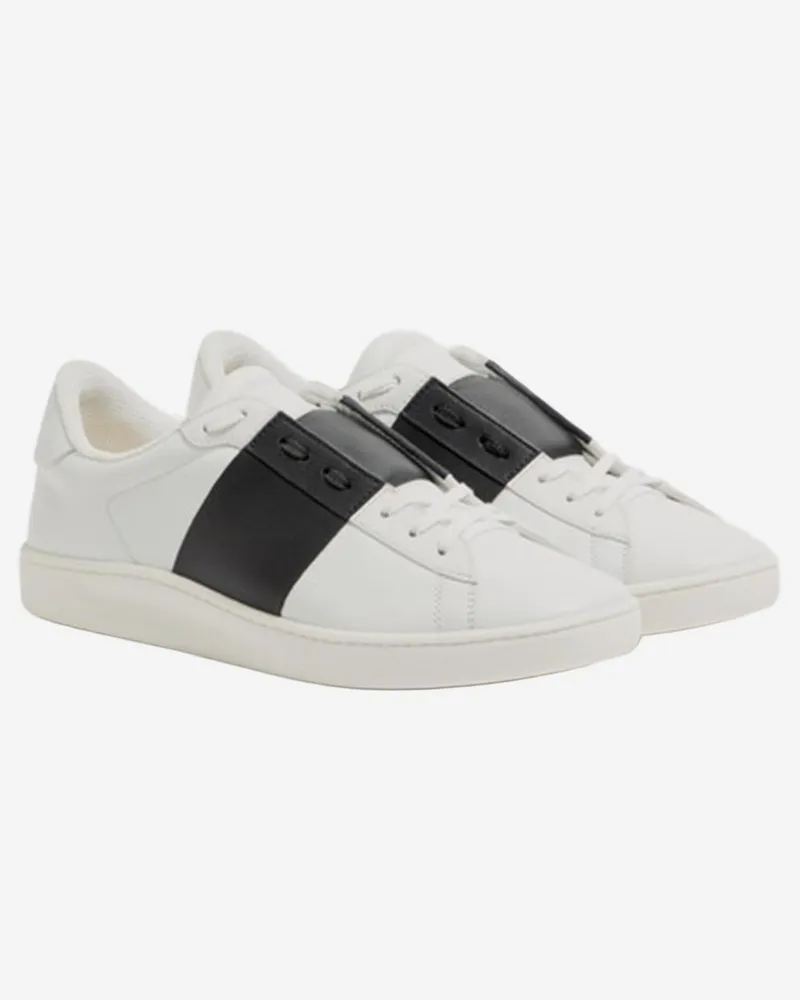 Valentino Garavani Men's Sneakers Royco Leather White Trainers White