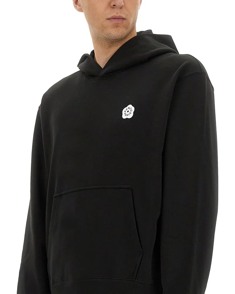Kenzo Cotton Hoodie — Black Black