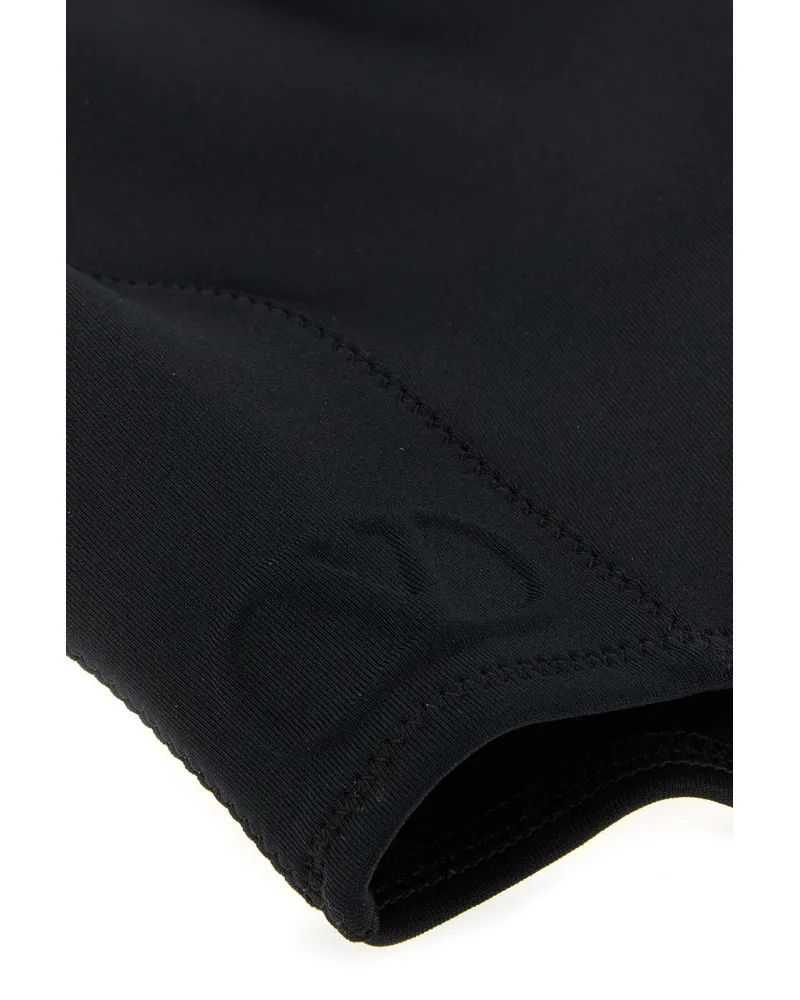 Valentino Garavani Women's Black Stretch Polyester Balaclava Nero Exterior: Elastane Sciarpe E Foulard Scarfs Black