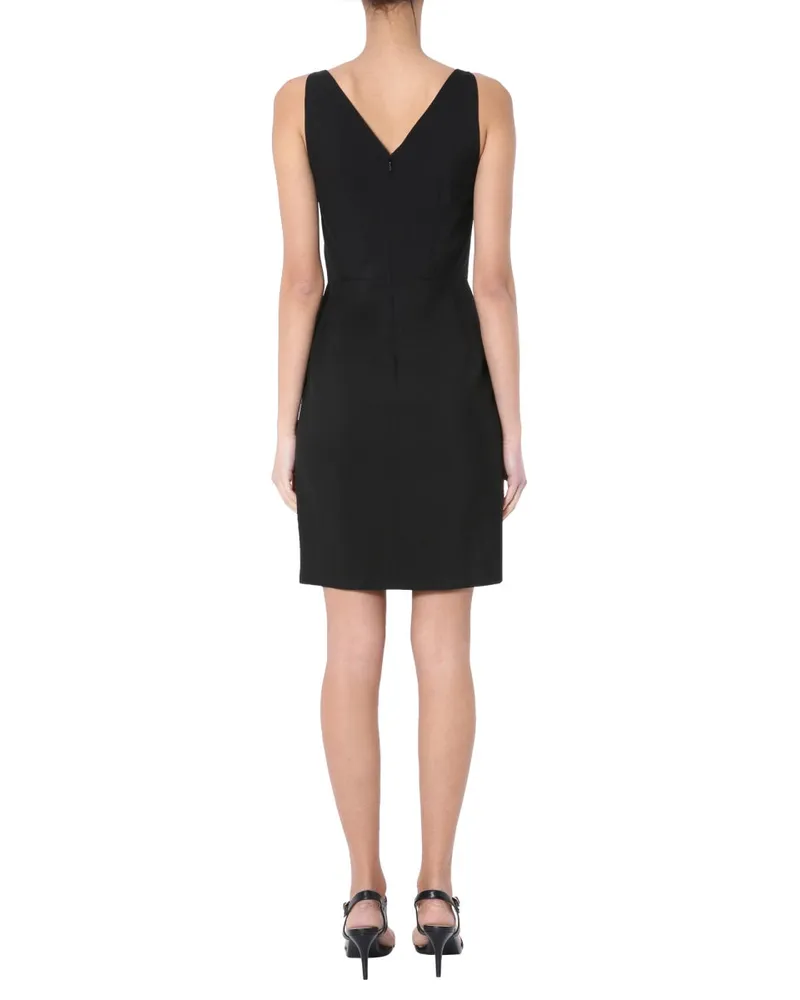 Moschino Pencil Silhouette Dress — Black Black