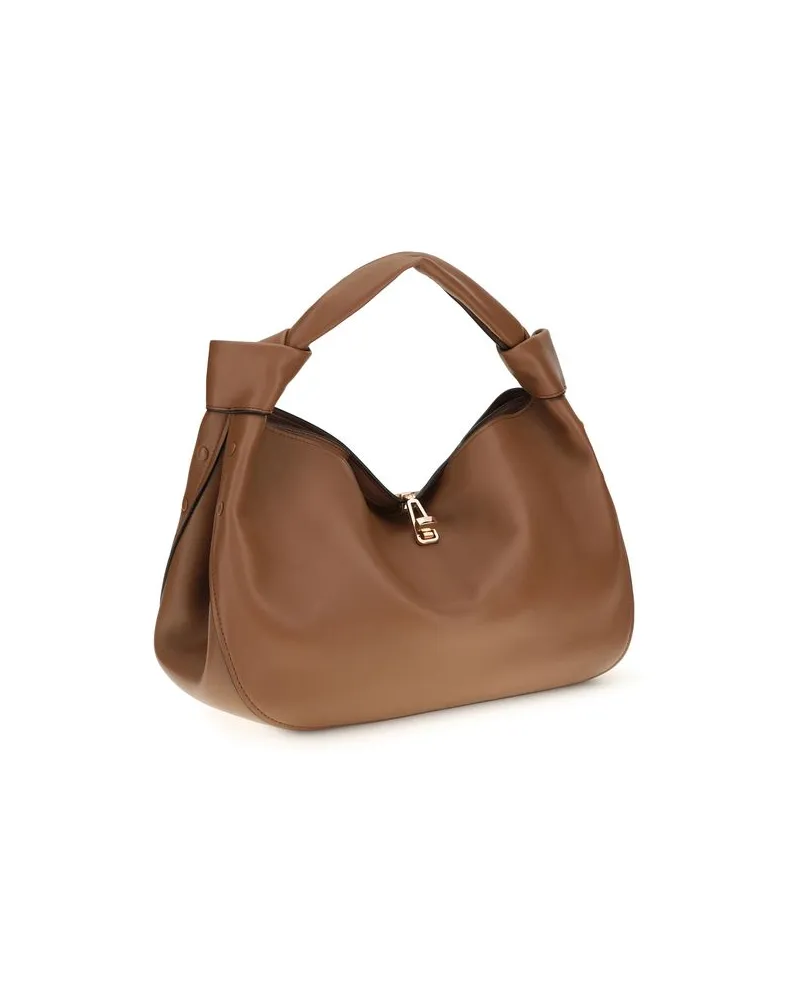 Gabriela Hearst Women's Antonia Shoulder Bag Brown Lamb Ovis Aries Brown