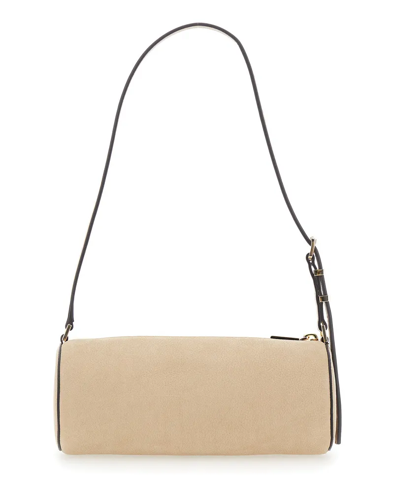 Michael Kors Women's Shoulder Bag Izzy Beige Leather Cow Beige