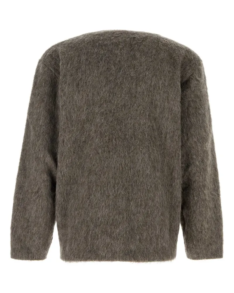 Our Legacy Mole Grey Hairy Wool Maglieria Sweater Gray