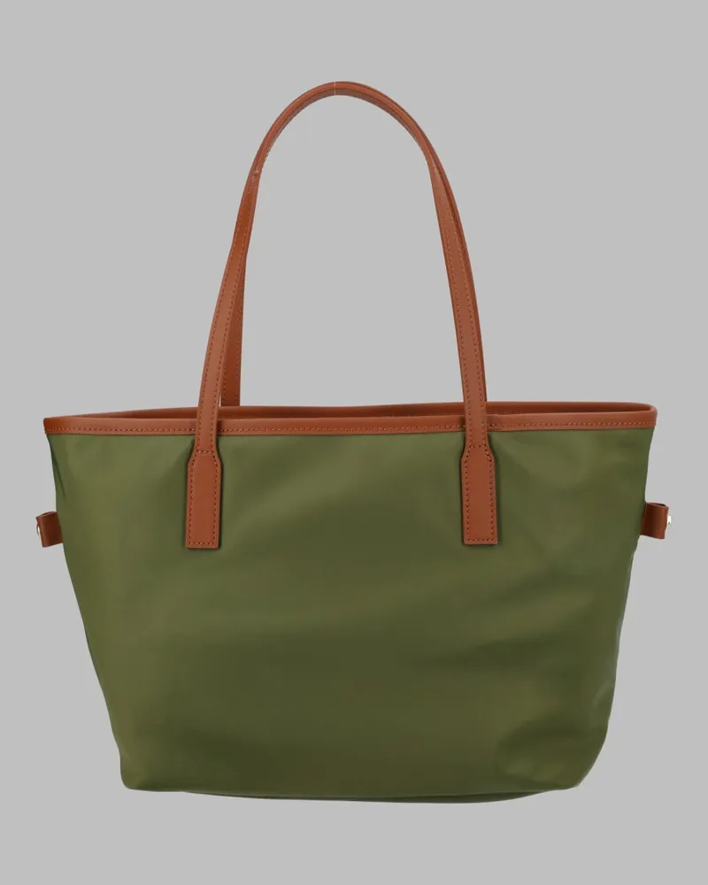 MC2 Saint Barth Women's Shoulder Bag City Medium Nylon Green Polyamide Green