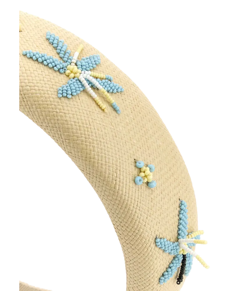 Prada Cerchietti Headband — Beige Beige