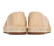 Women's Pary Scalloped Espadrilles Beige Shoes > Flats