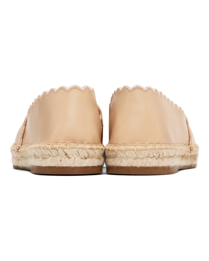 Chloé Women's Pary Scalloped Espadrilles Beige Shoes > Flats Beige