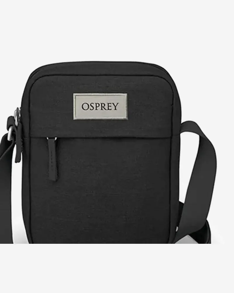 Osprey Men's Arcane Small Shoulder Bag Black Nylon Handbags Hand Black