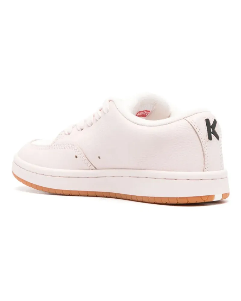 Kenzo Women's Dome Logo Sneakers Pink Shoes Pink