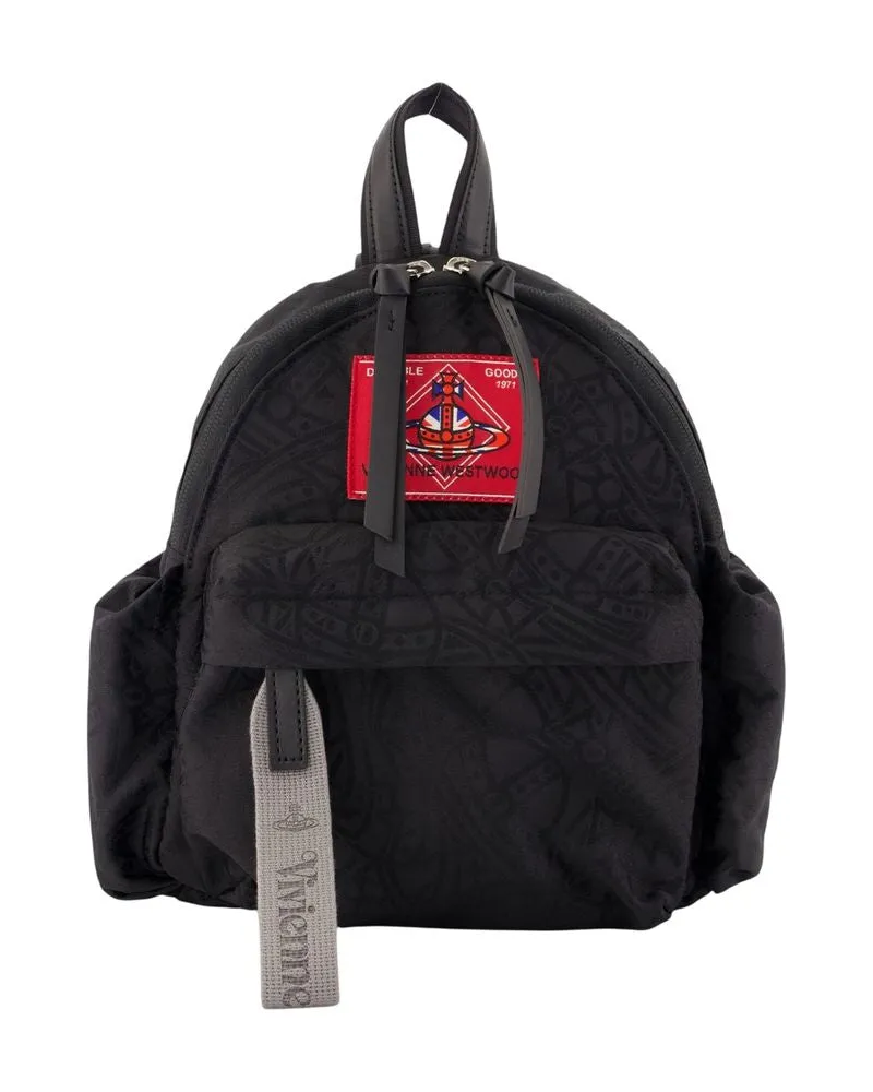 Vivienne Westwood Unisex George Rucksack S Backpack -  Synthetic Black Bags Backpacks Black