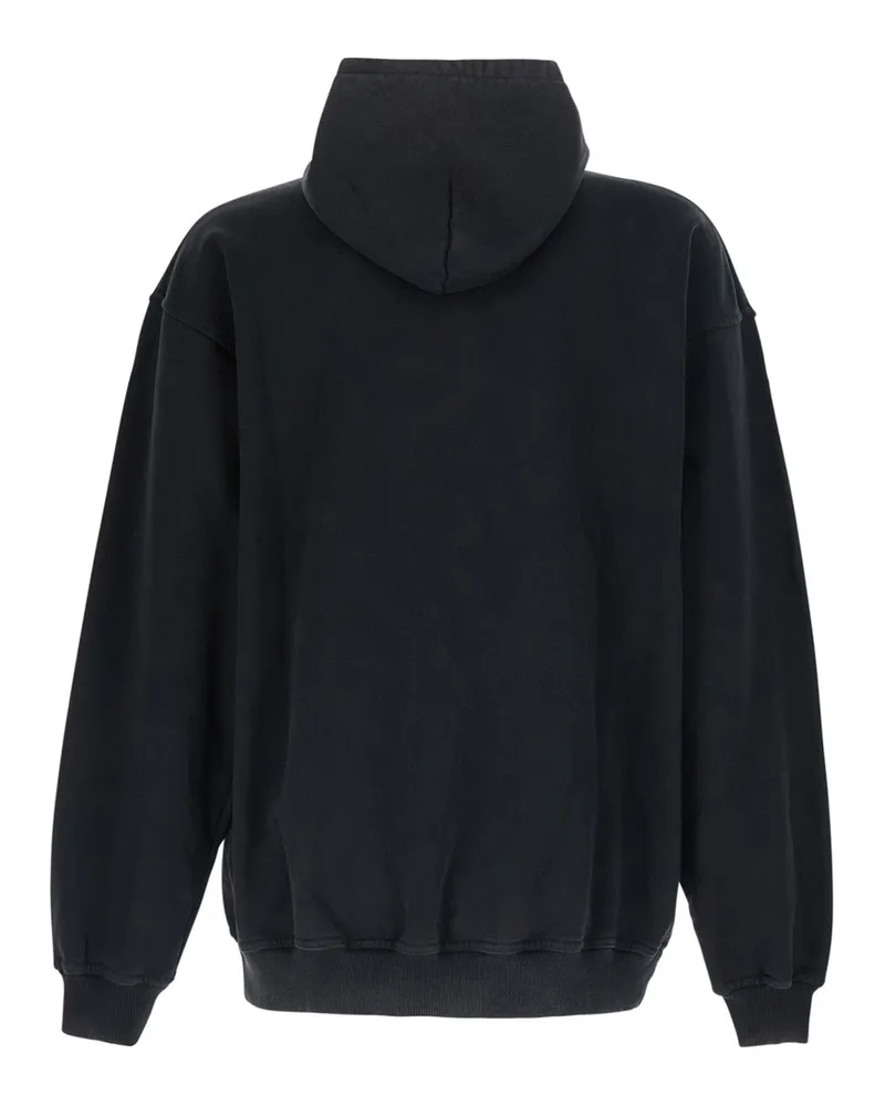 REPRESENT Men Hoodie Black Cotton Sweatshirts Sweater Black