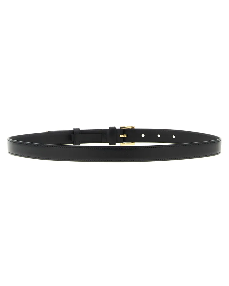 Prada Leather Belt — Black Black