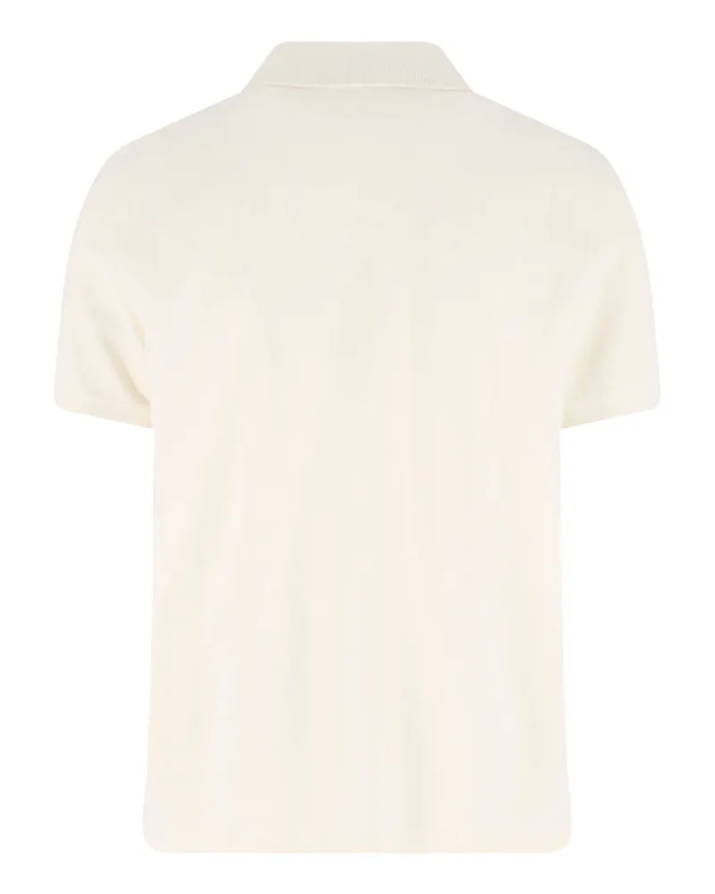 Kitsuné Men's T-Shirts And Polos Beige Cotton Beige