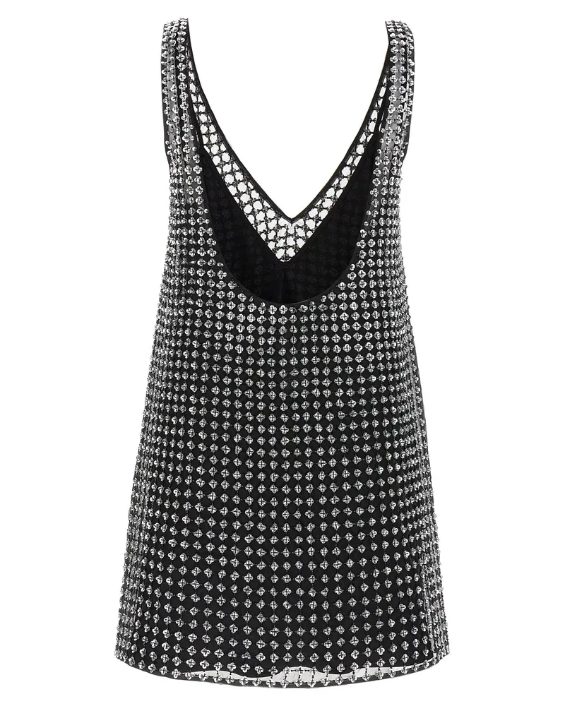 Max Mara Women's Black Silk Short Dress Black