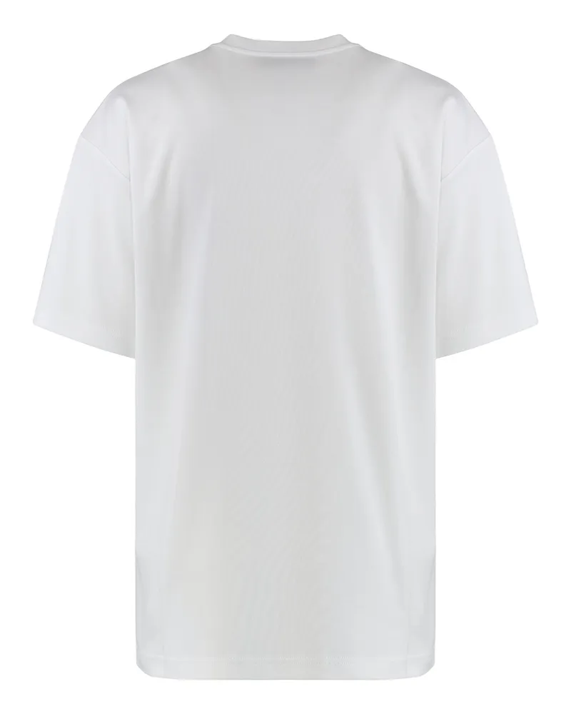 Gucci Women Cotton Crew-Neck T-Shirt White T-Shirts & Jerseys White