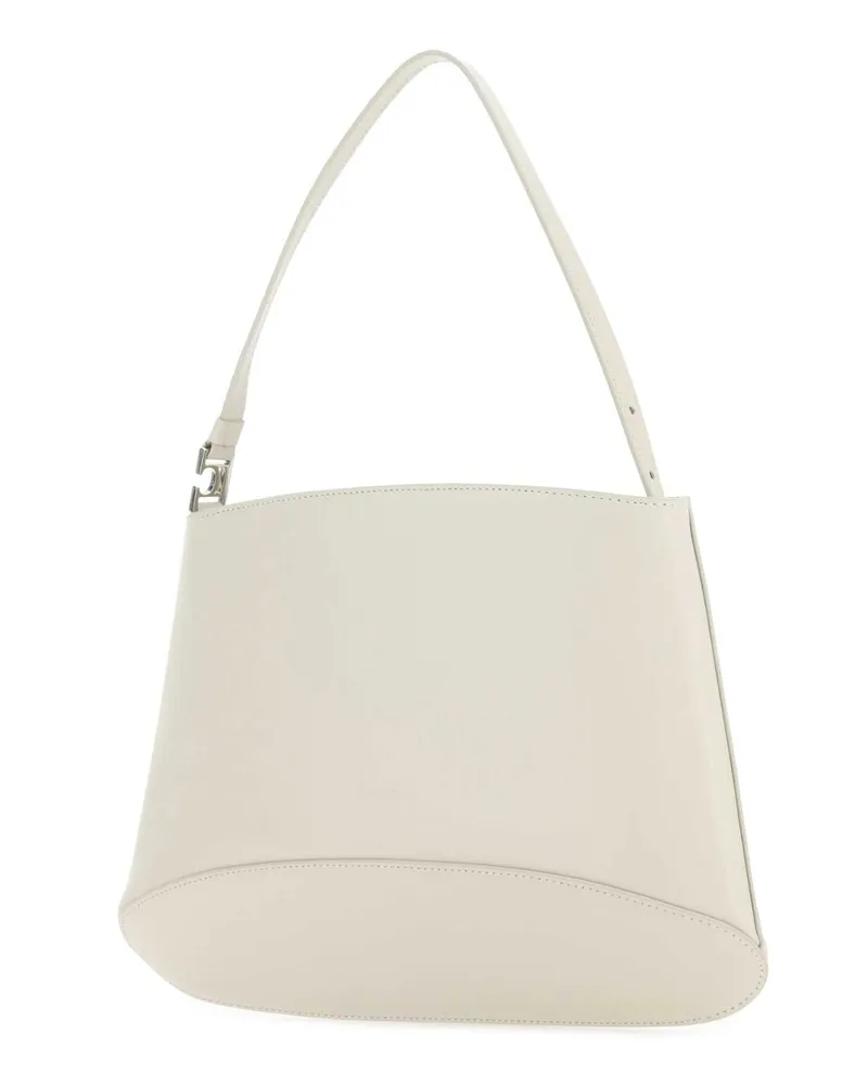 LOW CLASSIC Women's Ivory Leather Handbag 0813 Borse A Mano White