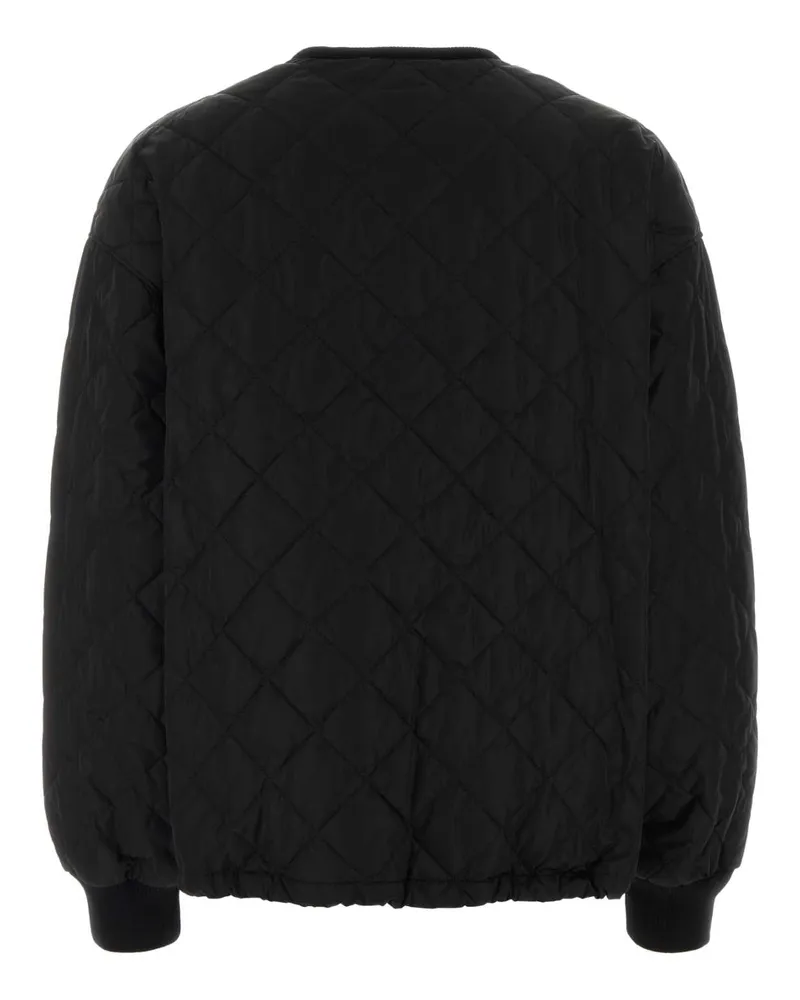 Prada Women's Black Polyester Jacket Nero Giubbini Black