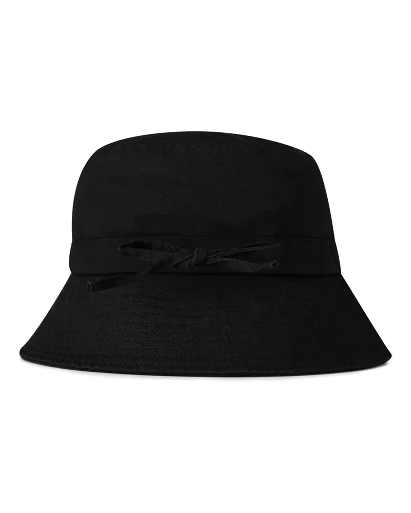 Parajumpers Men's Printed Logo Bucket Hat Black Accessories > Beanies Black
