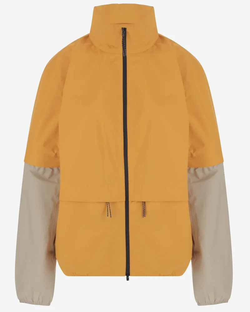AUTRY Women's Two-Tone Nylon Jacket Orange Polyamide Orange
