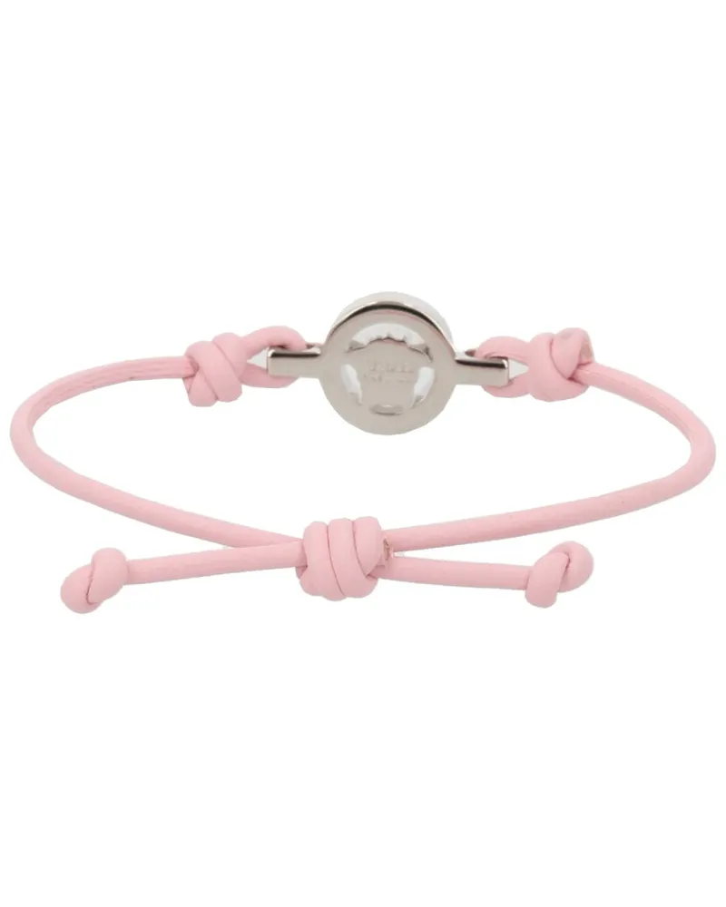 Versace Lamb Skin and Brass Bracelet — Pink Pink
