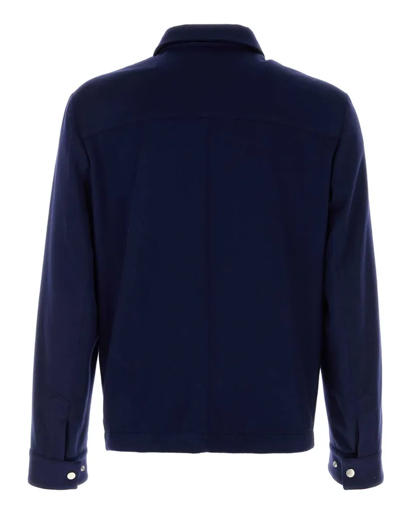 Brunello Cucinelli Men's Jacket Navy Cashmere Navy