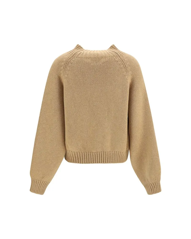 KHAITE Cain Sweater — Beige 