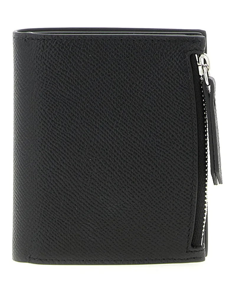 Maison Margiela Four Stitches Wallet — Black Black