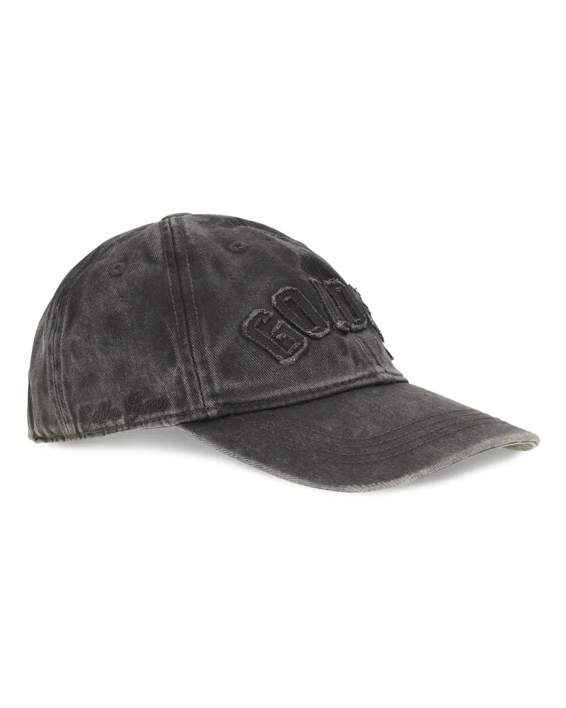 Golden Goose Women's Journey Baseball Cap Anthracite Cotton Hats E Hairbands Gray