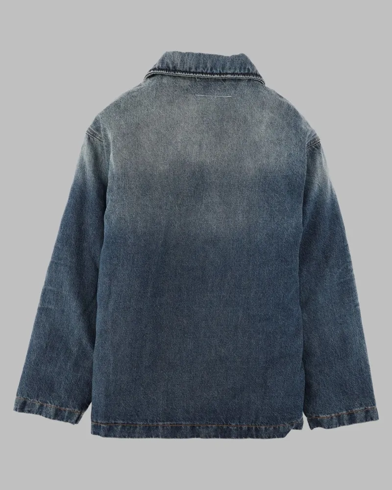 Maison Margiela Oversized Denim Jacket — Blue Blue