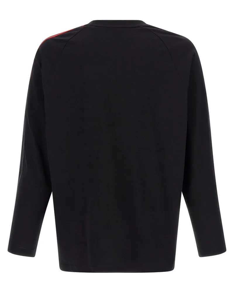 Y-3 Gradient Stripe Oversized T-shirt — Black Black