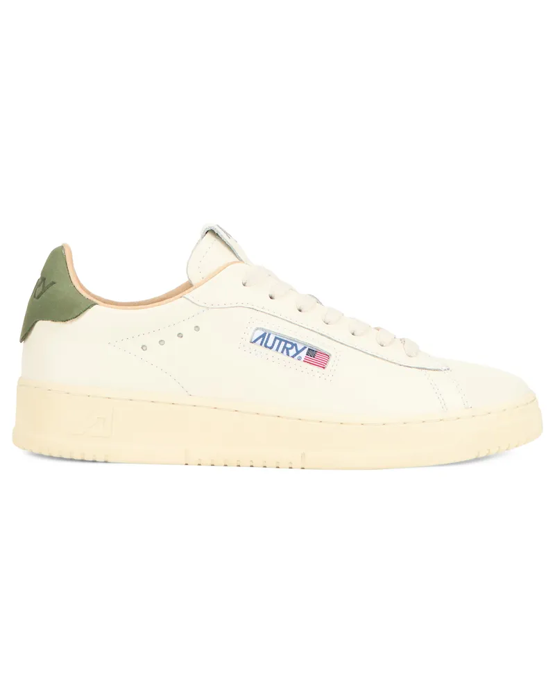 AUTRY Men's Sneakers Leat-Marsh Mrsh-Lodgrn Calfskin Trainers Leat/marsh Mrsh/lodgrn Beige