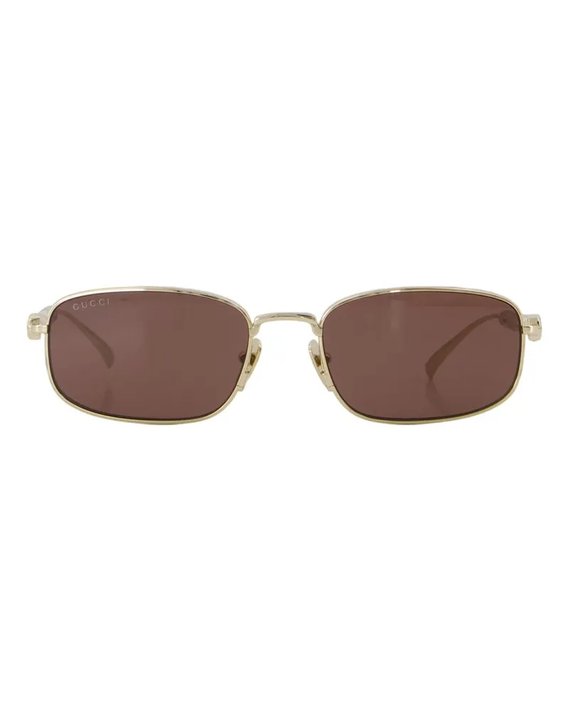 Gucci Unisex Gg2155s Sunglasses -  Metal Gold Accessories Gold