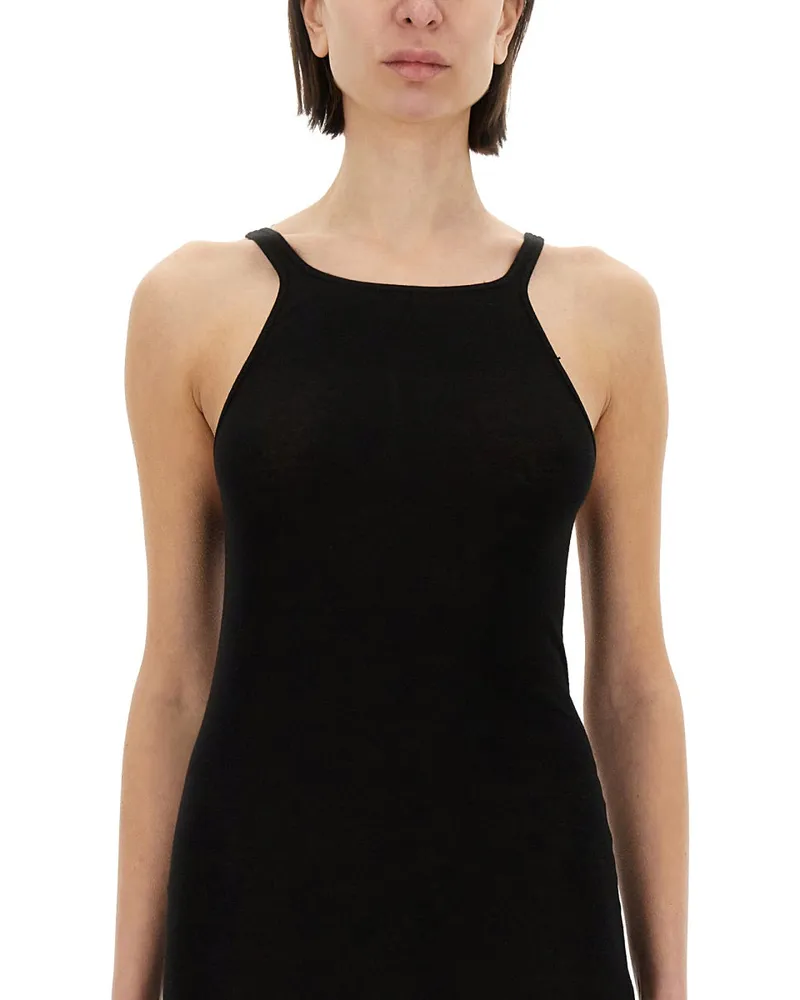 DRKSHDW by Rick Owens Cotton Tank Dress — Black Black