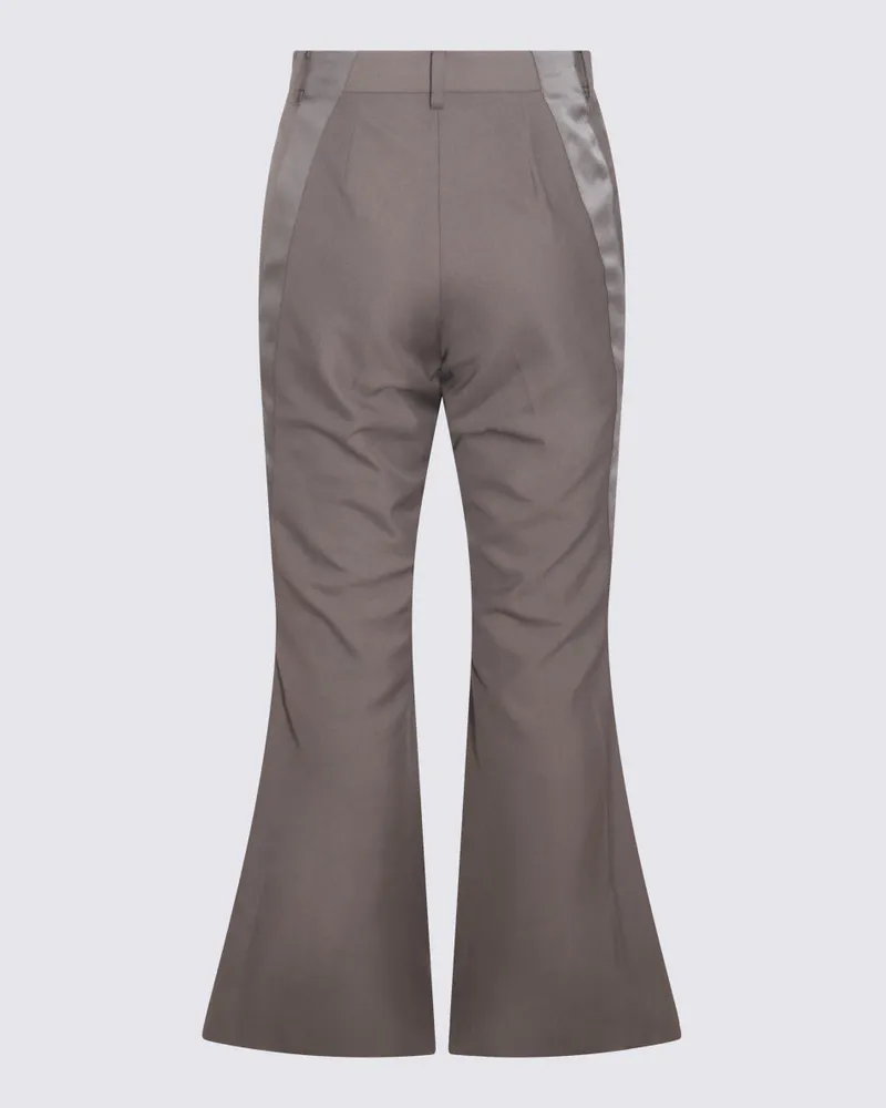 Sacai Women's Trousers Brown _pl Wo Brown