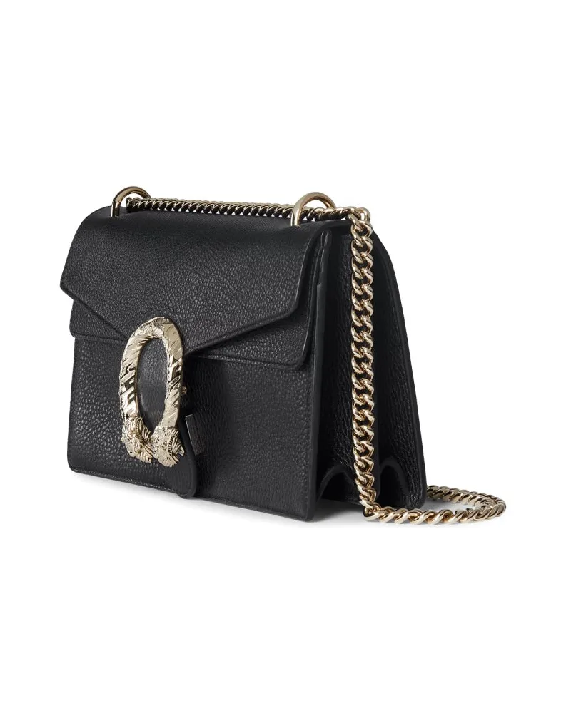 Gucci Women's Shoulder Bag Dionysus Black Calf Skin Black