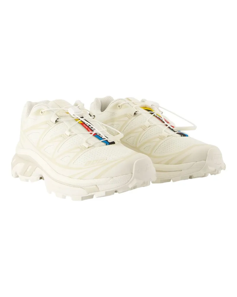 Salomon Unisex Xt-6 Sneakers -  Synthetic White Shoes White