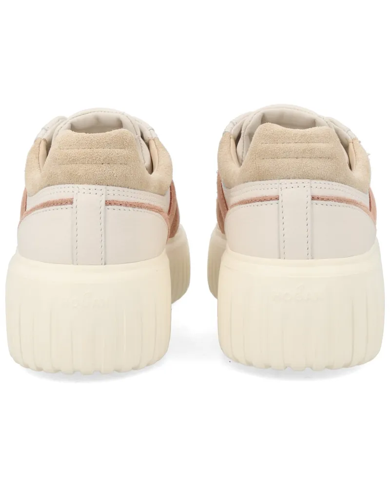 Hogan H-Stripes Sneaker — Beige Beige