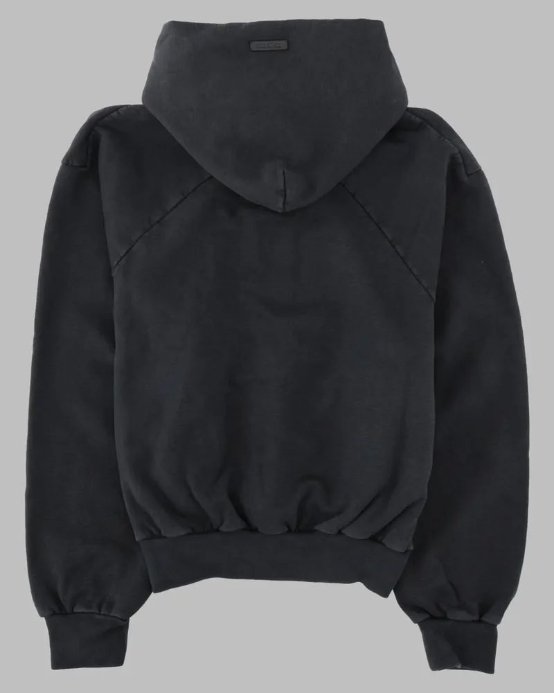 Fear of God 100% Cotton Hooded Sweatshirt — Charcoal Charcoal