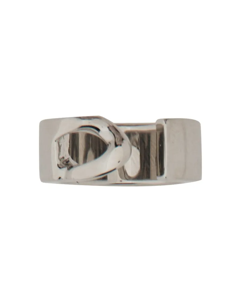 Maison Margiela Numeric Band Ring — Silver Silver