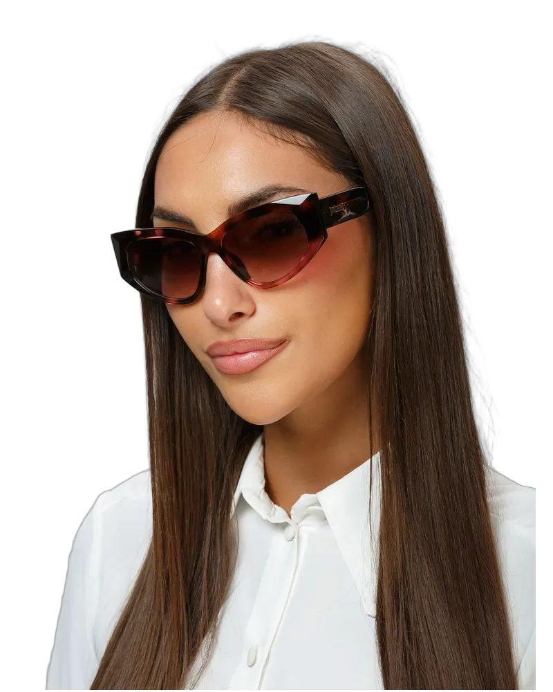 Just Cavalli Women's Sunglasses Havana Brown-Pink Acetate Brown