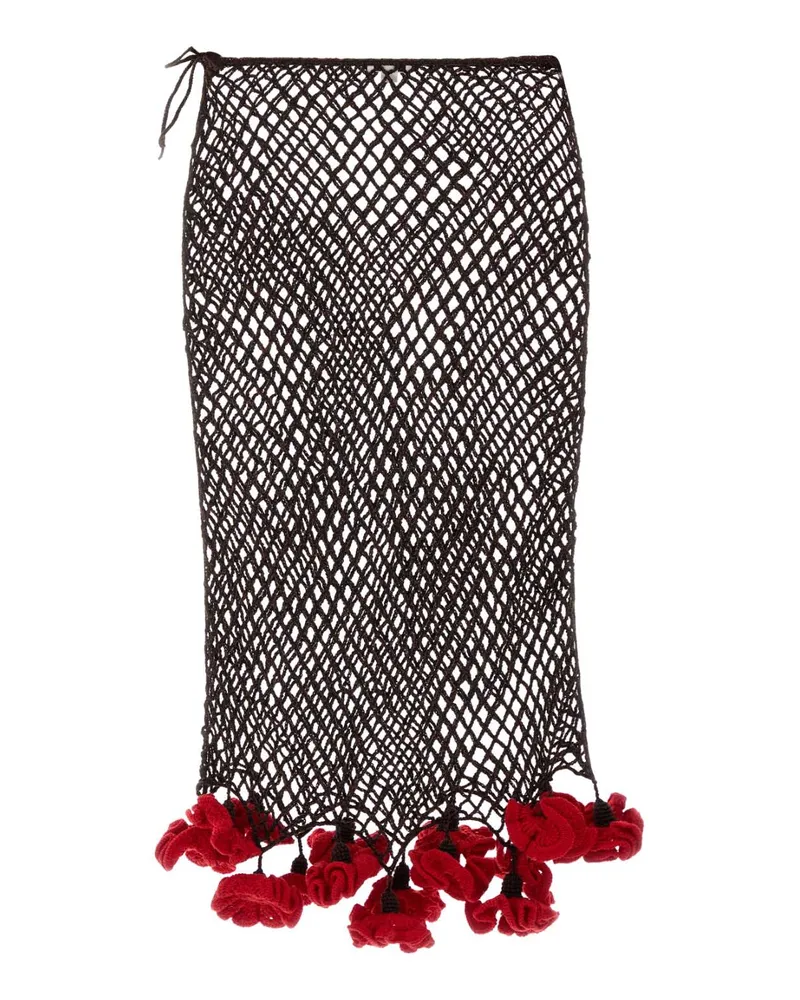 Alaïa Skirt Crochet Skirt — Brown Brown