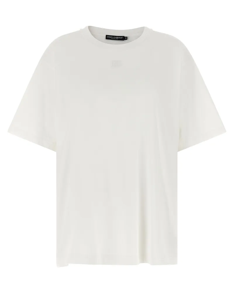 Dolce & Gabbana Women's White Cotton T-Shirt White