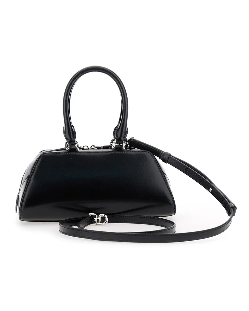 Givenchy Antigona East West Mini Top Handle Bag — Black Black