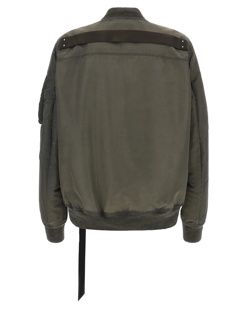 DRKSHDW by Rick Owens Bomber Jacket — Gray Gray