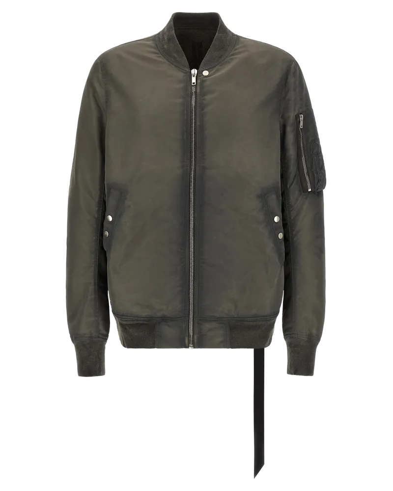 DRKSHDW by Rick Owens Bomber Jacket — Gray Gray
