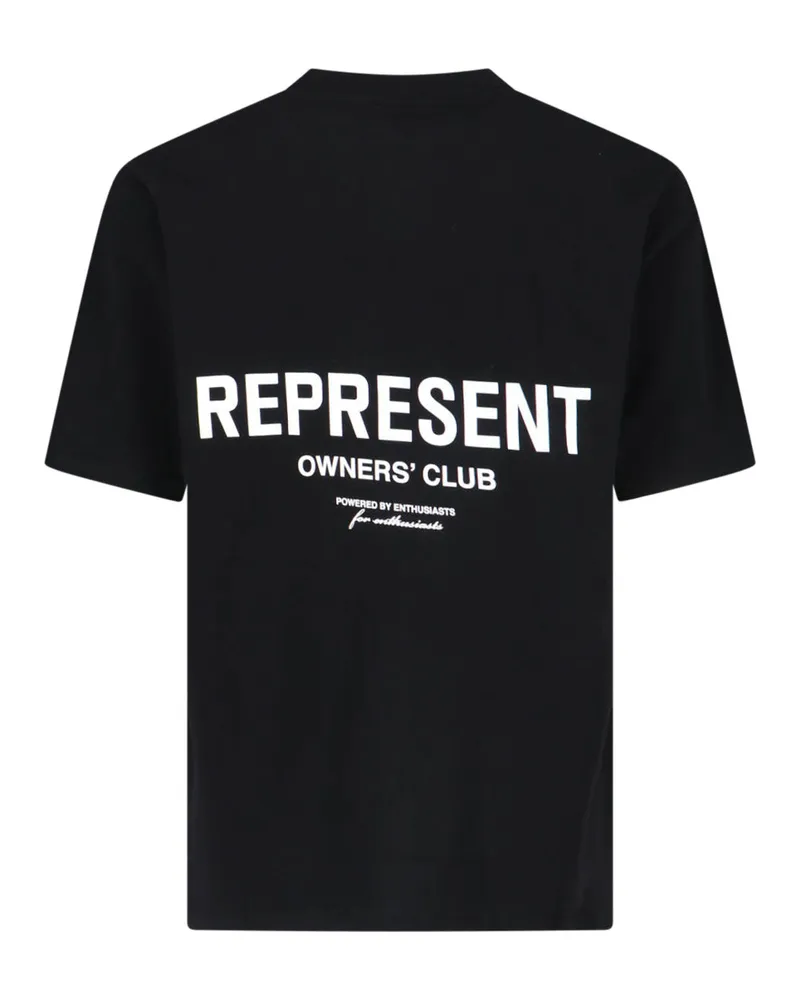 REPRESENT Men's T-Shirts And Polos Black Cotton Black