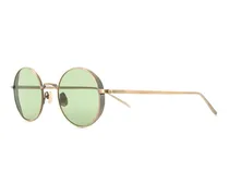 Women's Embossed Round-Frame Tinted Sunglasses Ss26 U